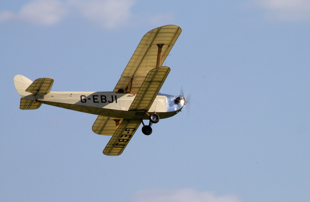 Hawker flying Beth Braham (Hartle) Flickr