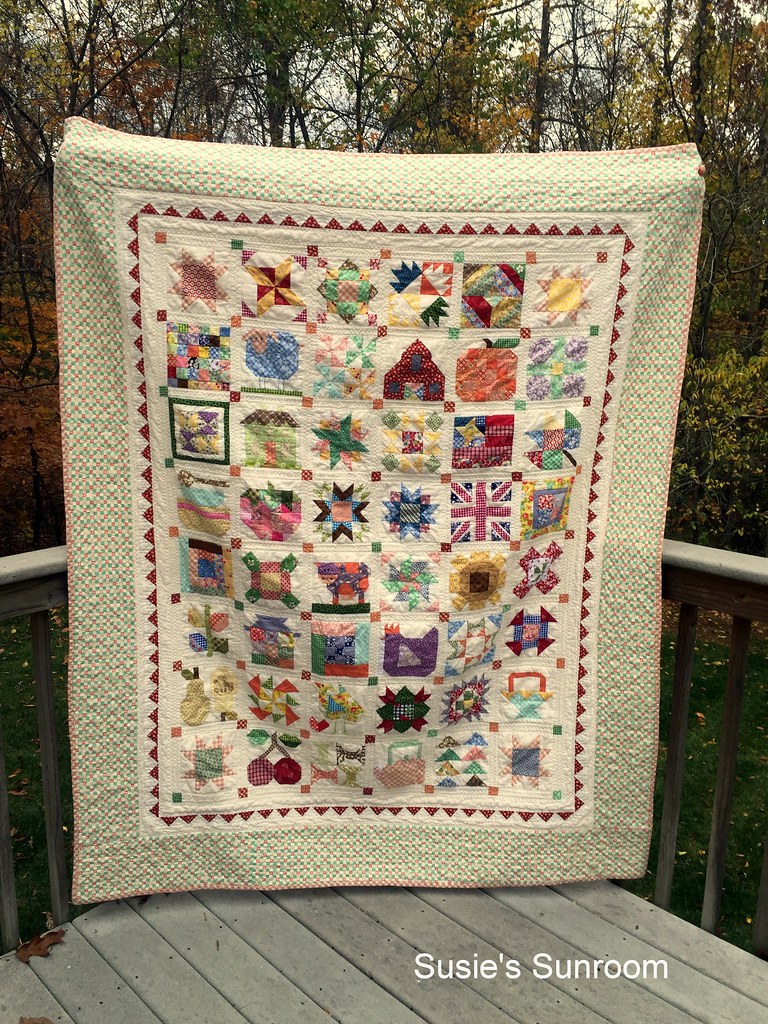 My Farm Girl Vintage Sampler Quilt! Farm Girl Vintage Samp… Flickr