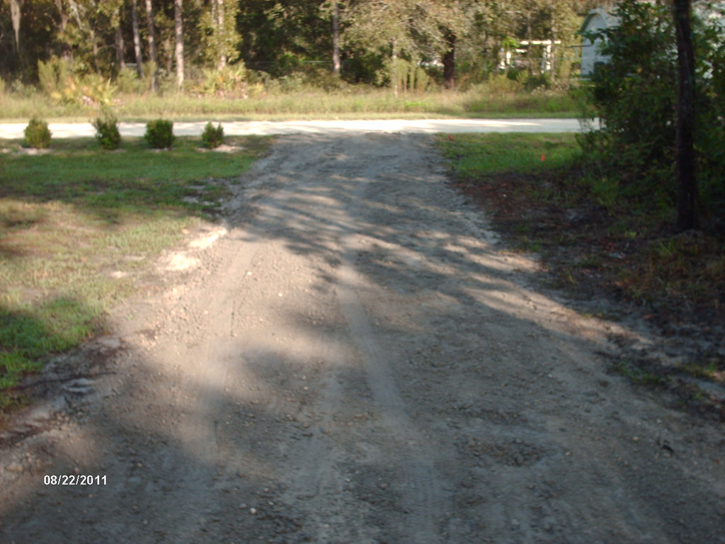 12' x 40' RV Parking Pad with Crushed Concrete Driveway Flickr