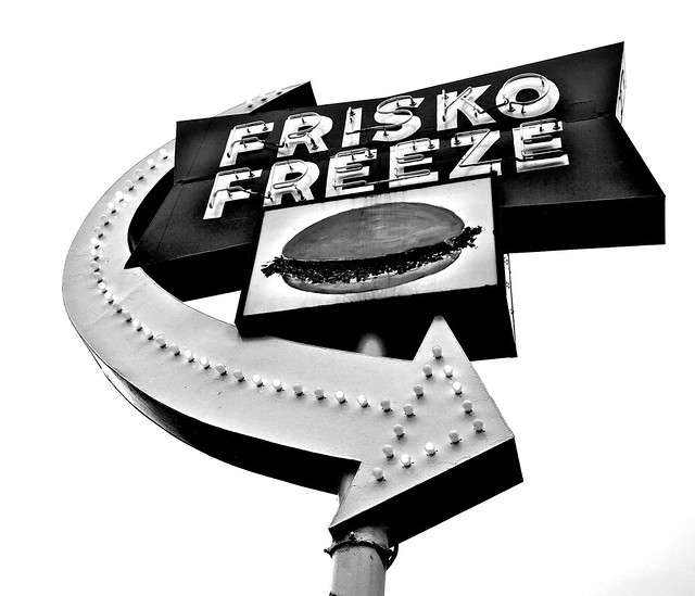 Classic Frisko Freeze sign a photo on Flickriver