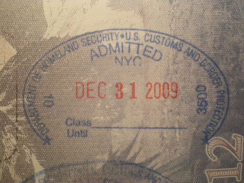 Passport Stamp (New York, USA), (John F. Kennedy Internati… Flickr