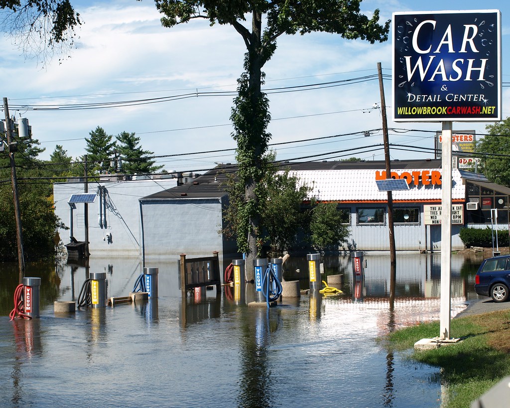 Flooded Willowbrook Car Wash, Route 23, Wayne, New Jersey Flickr