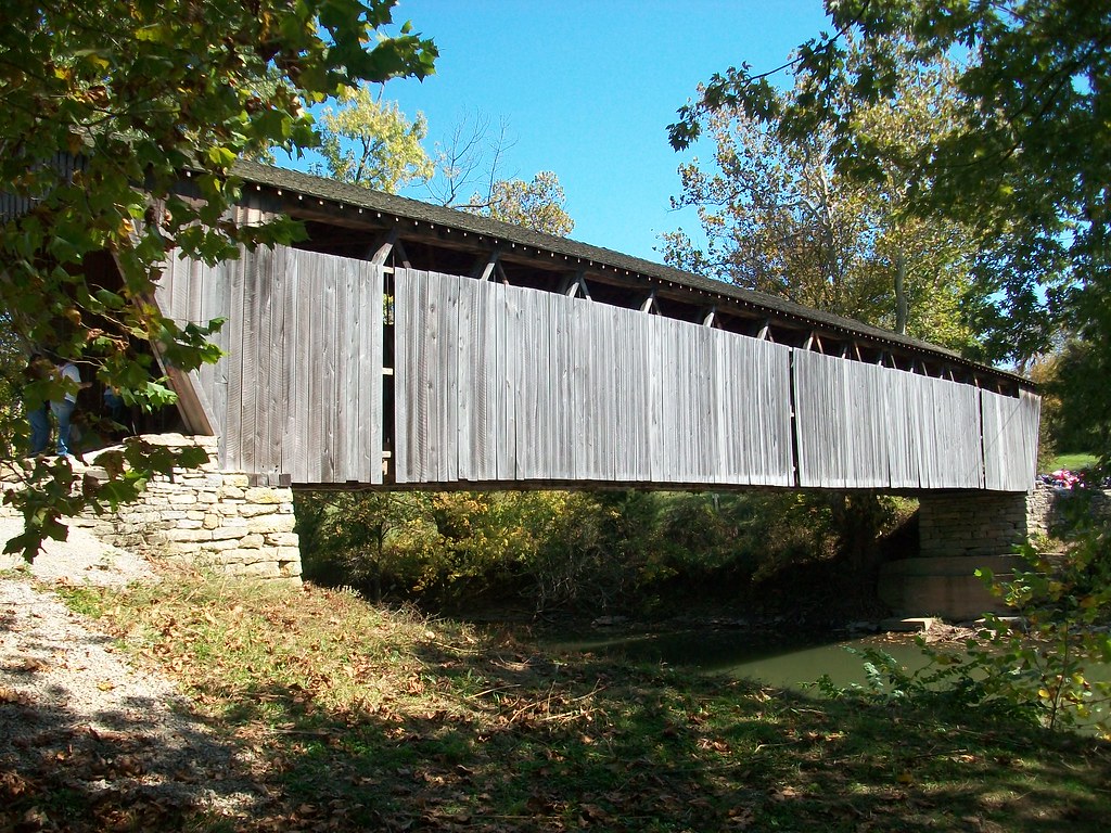 Switzer covered bridge, Franklin Co., Ky. Built in 1855, r… Flickr