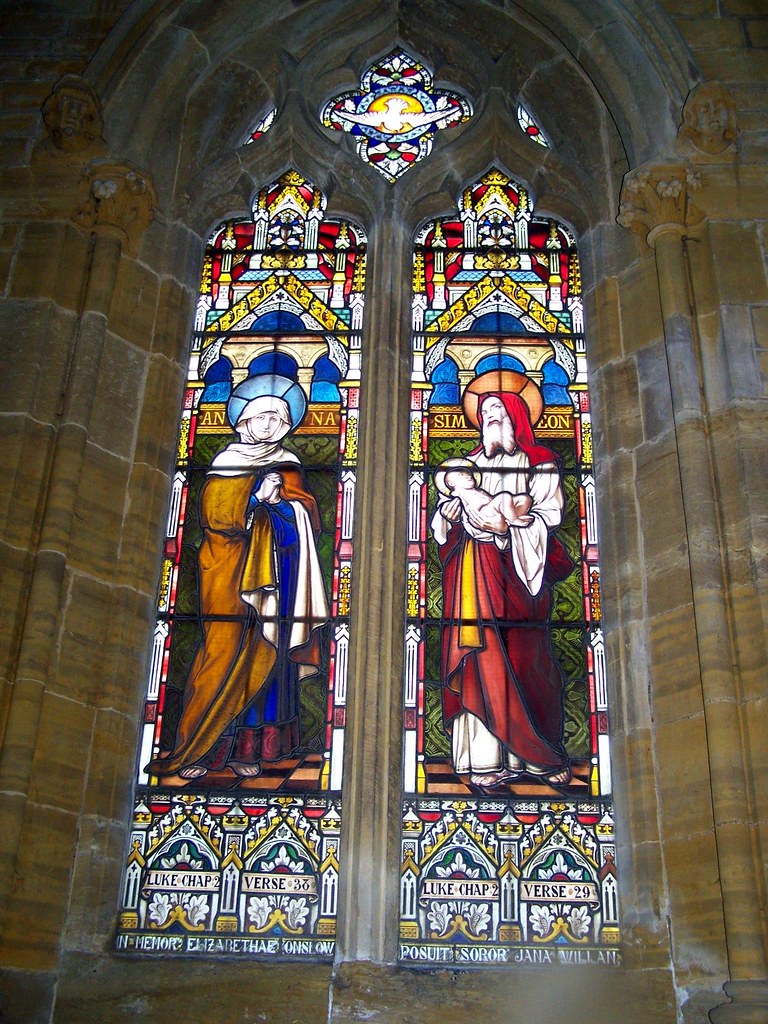 Northampton, Church Brampton Window in memory of Elizabeth… Flickr