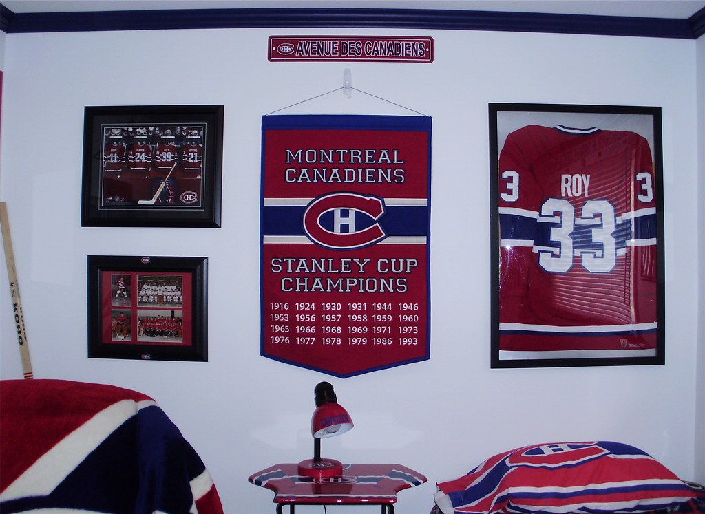 Montreal Canadiens Room NHL Hockey Theme Bedroom Flickr