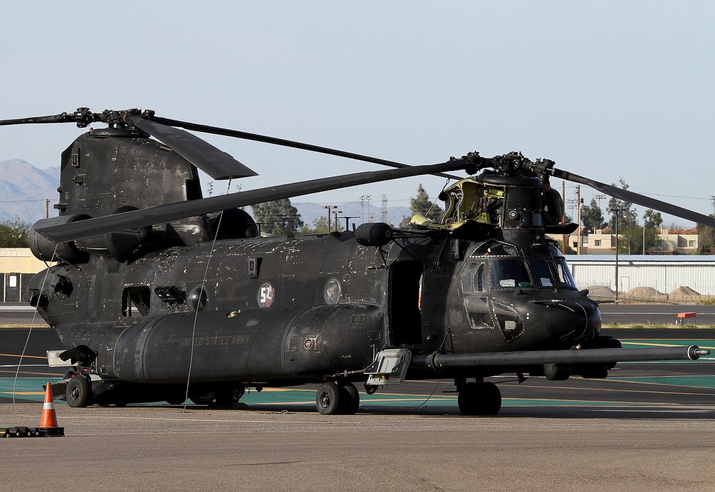Boeing MH47G Chinook US Army 0403750 160th Special Opera… Flickr
