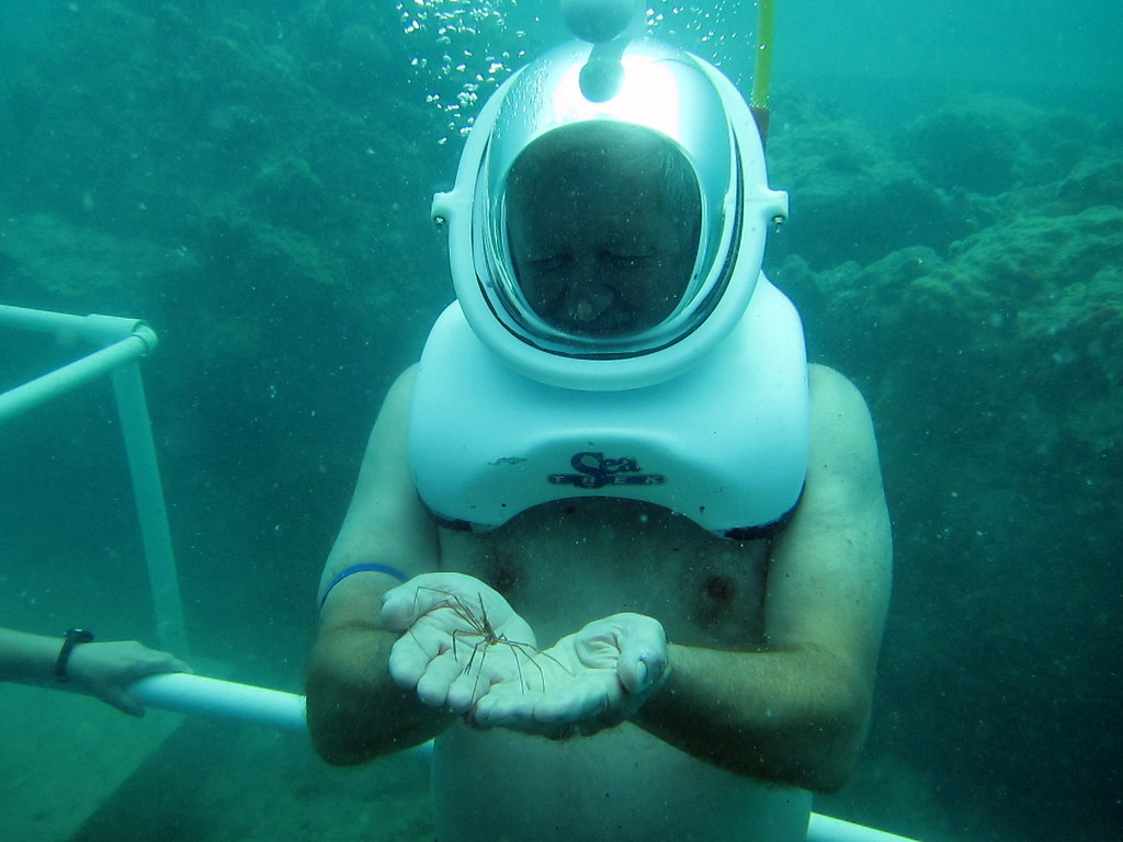 St Martin Sea Trek Helmet Diving Helment diving in St Mart… Flickr