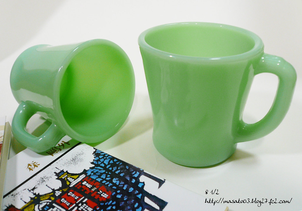 Fire King Jadeite D Handle Mugs Fire King Jadeite D Handle… Flickr