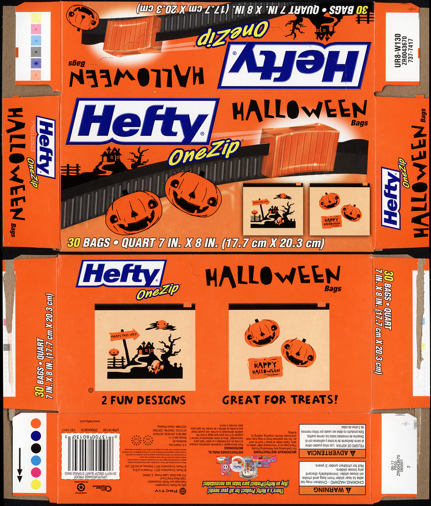 Hefty OneZip bags Target Exclusive Halloween branded … Flickr