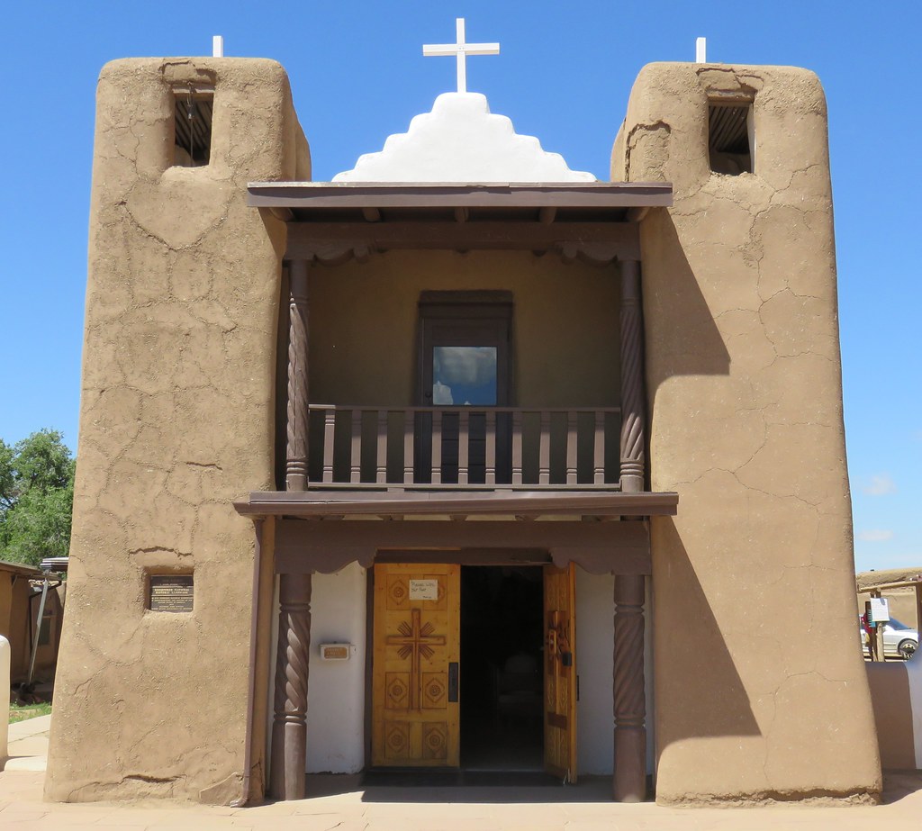 San Geronimo Chapel (Taos County, New Mexico) Taos Pueblo … Flickr