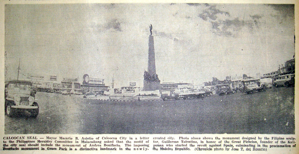 1962 0310 Caloocan seal From the Manila Chronicle March 1… Flickr