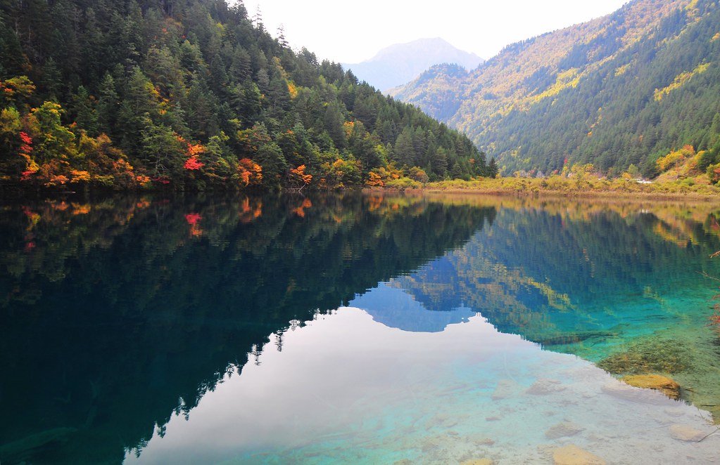 Tiger Lake 老虎海 Jiuzhaigou, Sichuan, China 四川 九寨溝