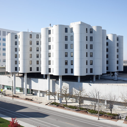 Bertrand Goldberg's Saint Mary's Hospital 1977 David Schalliol Flickr