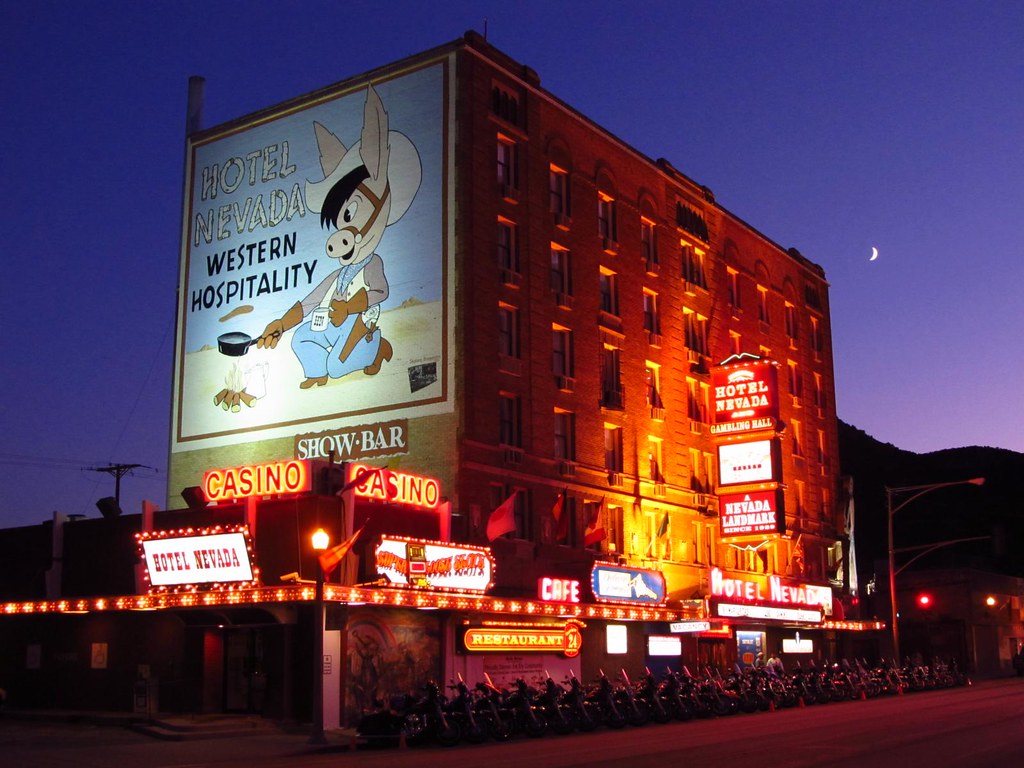 Ely, Nevada The Hotel Nevada was built in 1929. Jasperdo Flickr