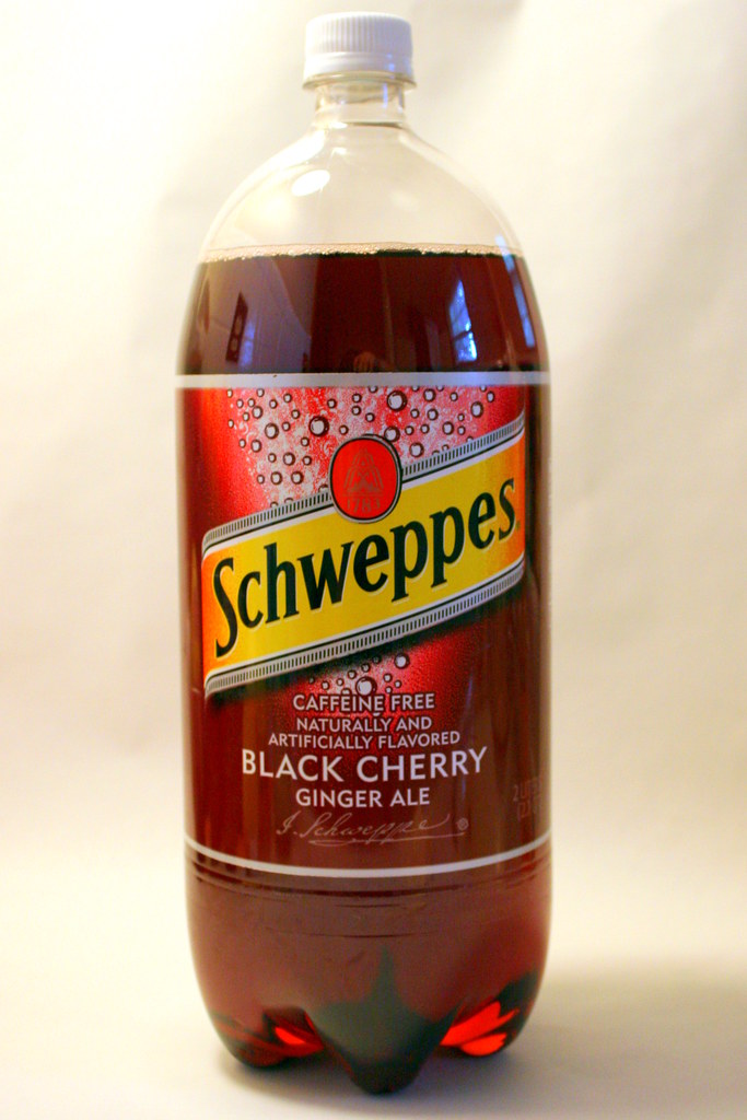 Schweppes Black Cherry Ginger Ale Saw it around here for t… Flickr