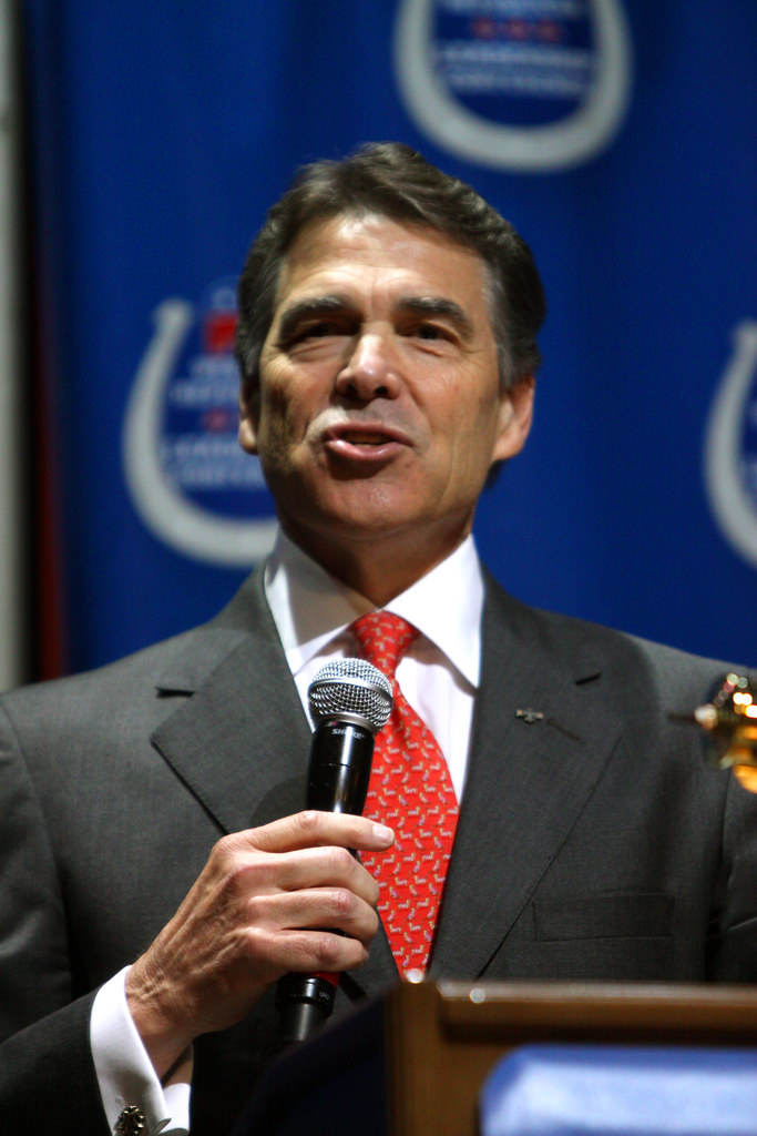 Rick Perry Governor Rick Perry speaking at the Western Rep… Flickr