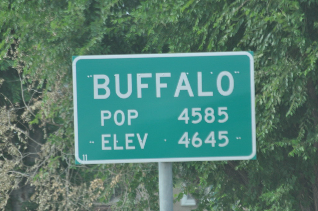 Buffalo Wy Driving through the town of Buffalo WY Pamela