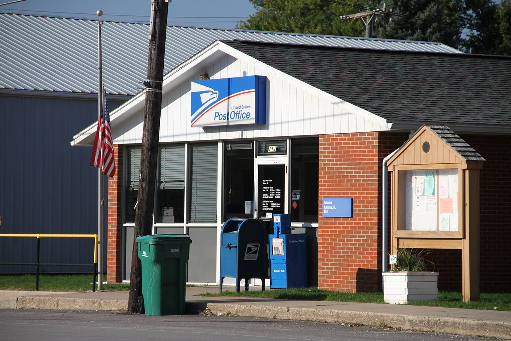 Altona IL, Post Office, 61414, Altona Illinois, Knox Count… Flickr