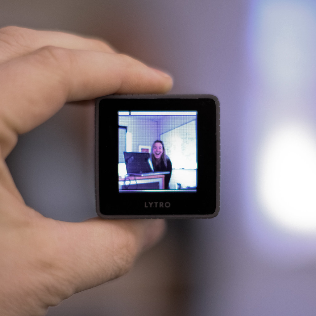 Lytro Light Field Camera Screen Kristen Berman was kind en… Flickr