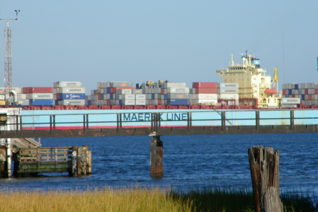 Maersk Carolina (Cargo Ship) at Charleston, South Carolina… Flickr