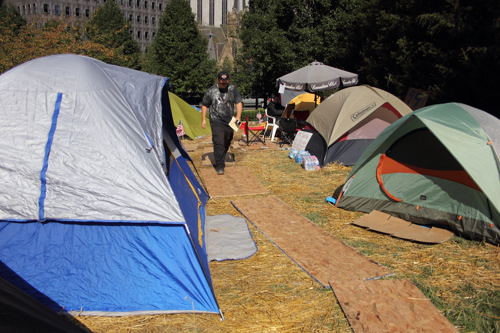tent city Sage Ross Flickr