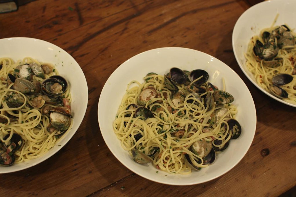 Linguine with Cockles david schiller Flickr