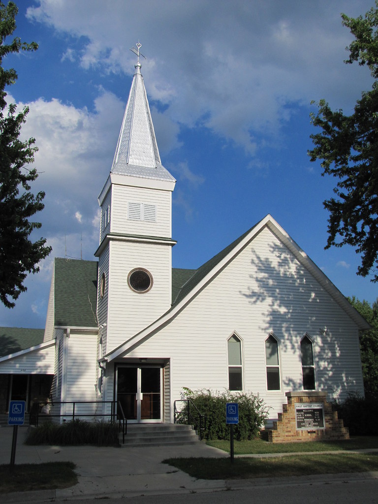 Alta Vista steeple Baptist Church in tiny Alta Vista, Kans… Flickr