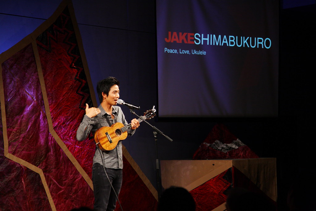Jake Shimabukuro peace, love, ukulele TEDxHonolulu 201… Flickr