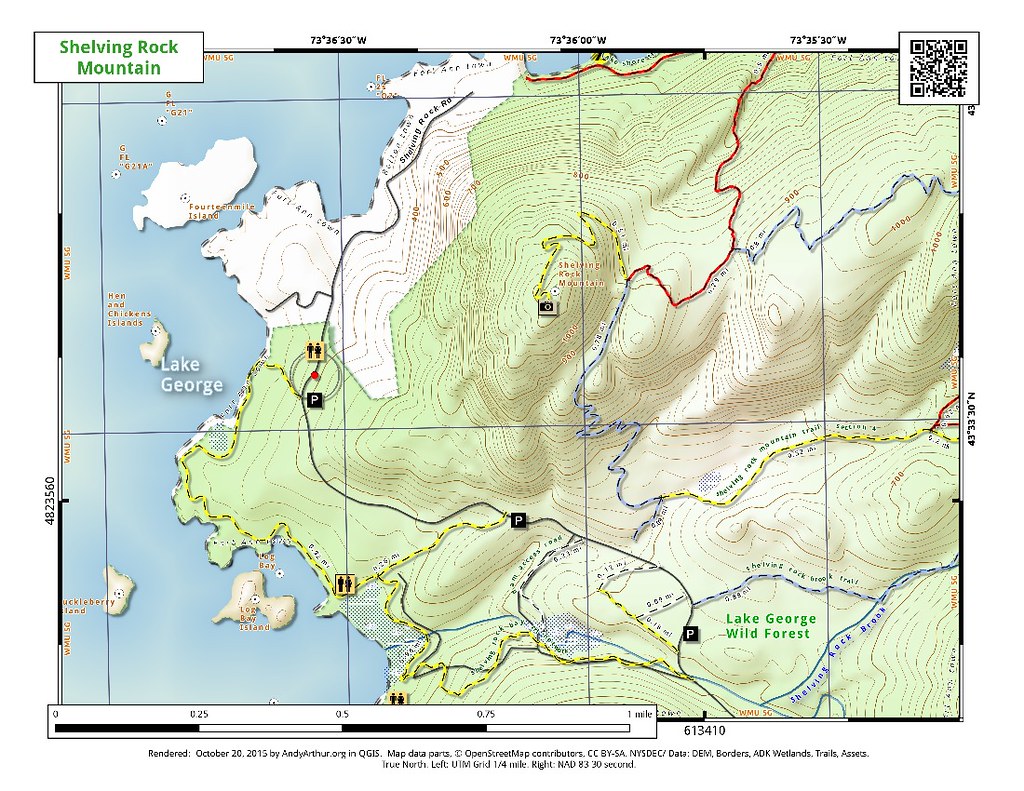 Shelving Rock Mountain The Shelving Rock Mountain trail fo… Flickr