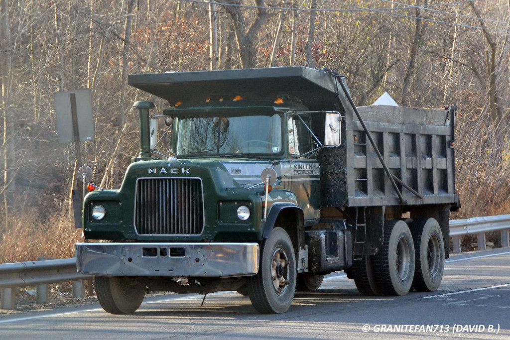 Mack RModel Dump Truck Trucks, Buses, & Trains by granitefan713 Flickr
