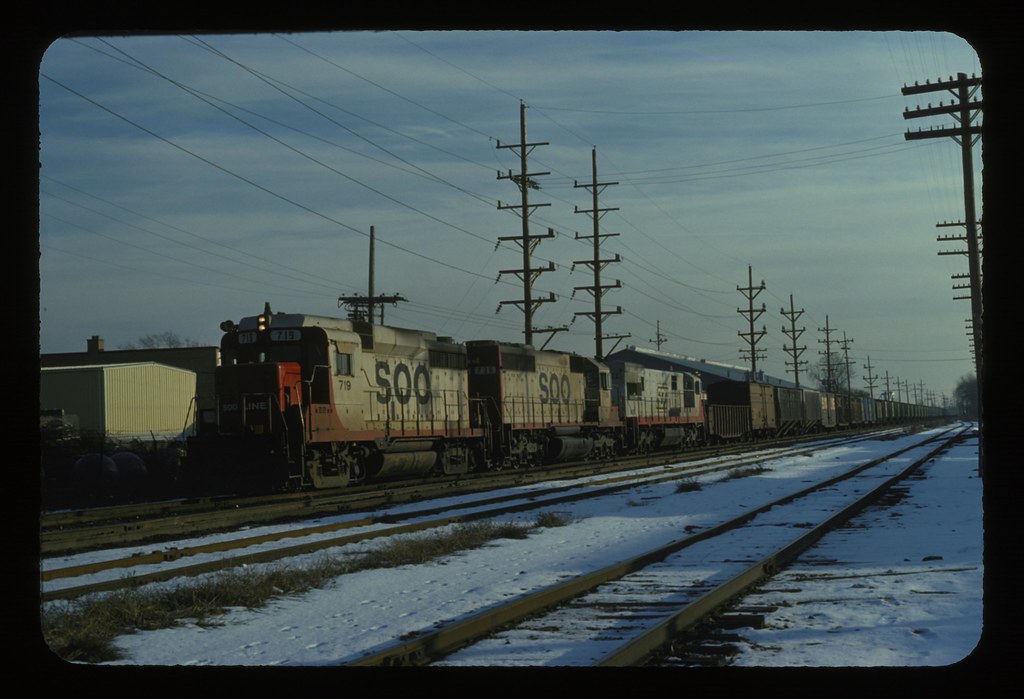 Soo GP30 719 Schiller Park, Illinois In the 1970s Soo Line… Flickr
