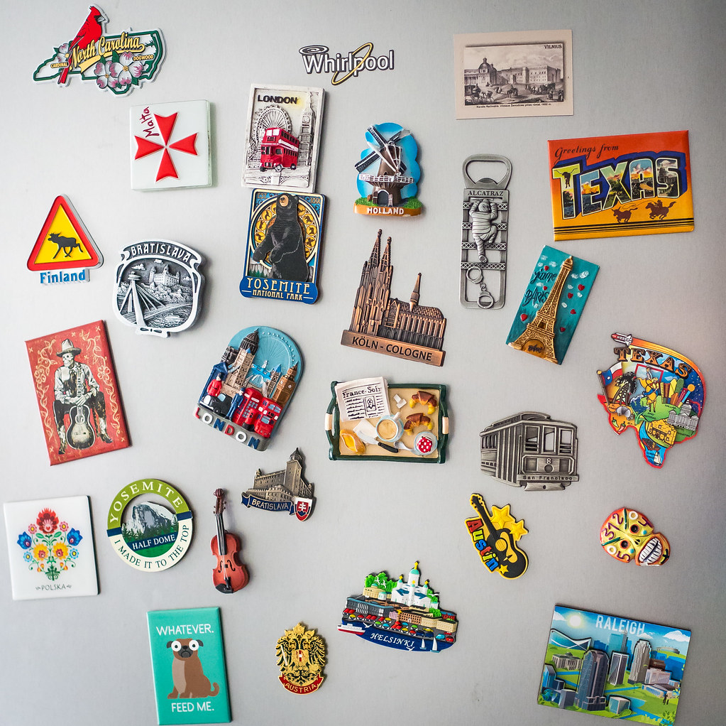 Year's worth of travel in fridge Sergiy Galyonkin Flickr