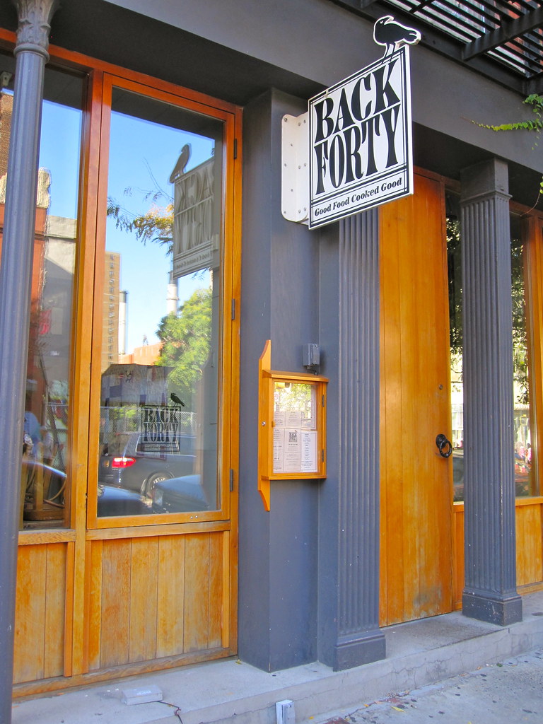 Back Forty restaurant in NYC For more information and to r… Flickr