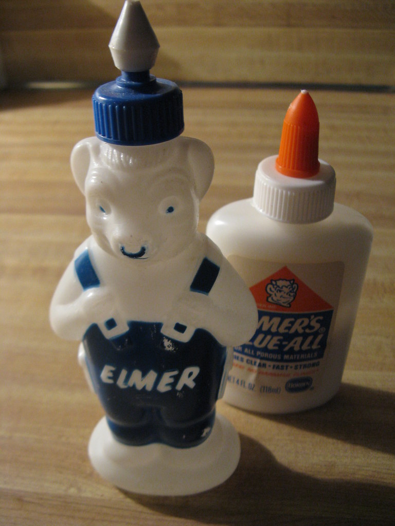 Vintage Elmer's Glue Bottles James Speorl Frederick, Maryland Flickr