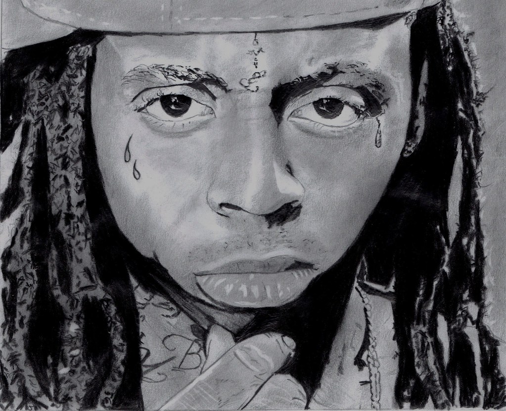 Lil Wayne Easy Pencil Drawings