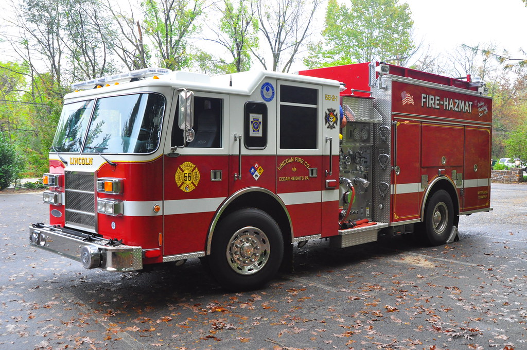Lincoln Fire Company Squad 56 1998 Pierce Dash Triborough Flickr