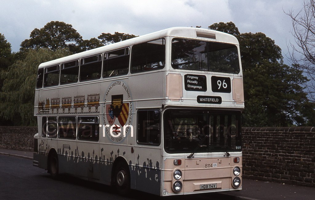 8114 GMT bus East Didsbury © Warren F. Vipond Mark Prescott Flickr