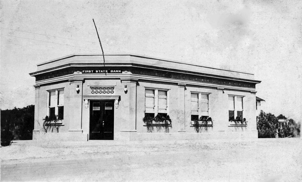 First State Bank / Gulf State Bank Probably in 1921. Photo… Flickr
