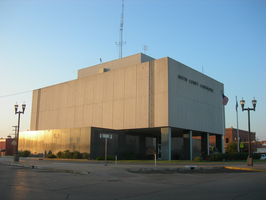 Austin County Courthouse Bellville, Texas Constructed in 1… Flickr