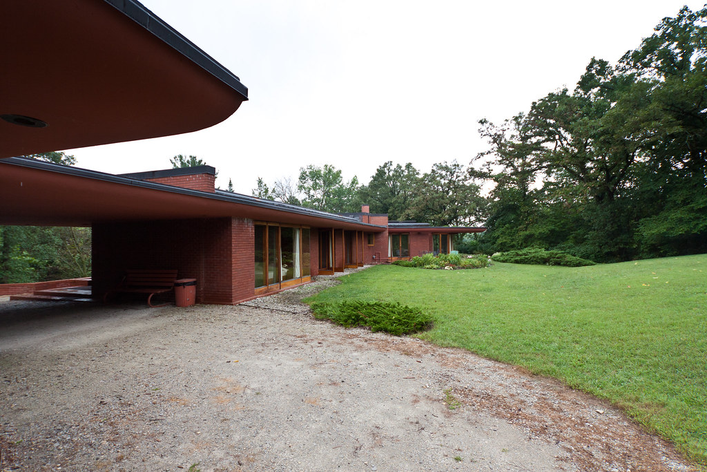 Frank Lloyd Wright House, Quasqueton, Iowa Mat Tyrrell Flickr