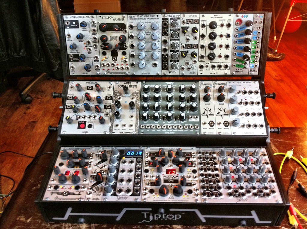 Surachai portable Eurorack setup Shown here is a Tiptop … Flickr
