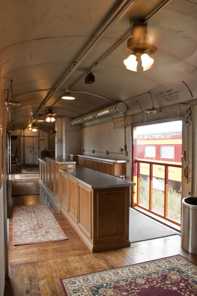 Private rail car, Open Baggage Car Friends of the 261 In… Flickr