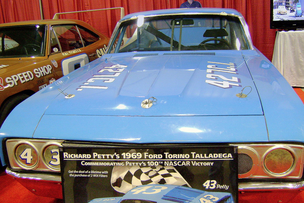Richard Petty's Car, Dixie Classic Fair,2011, Winston Salem NC, Forsyth