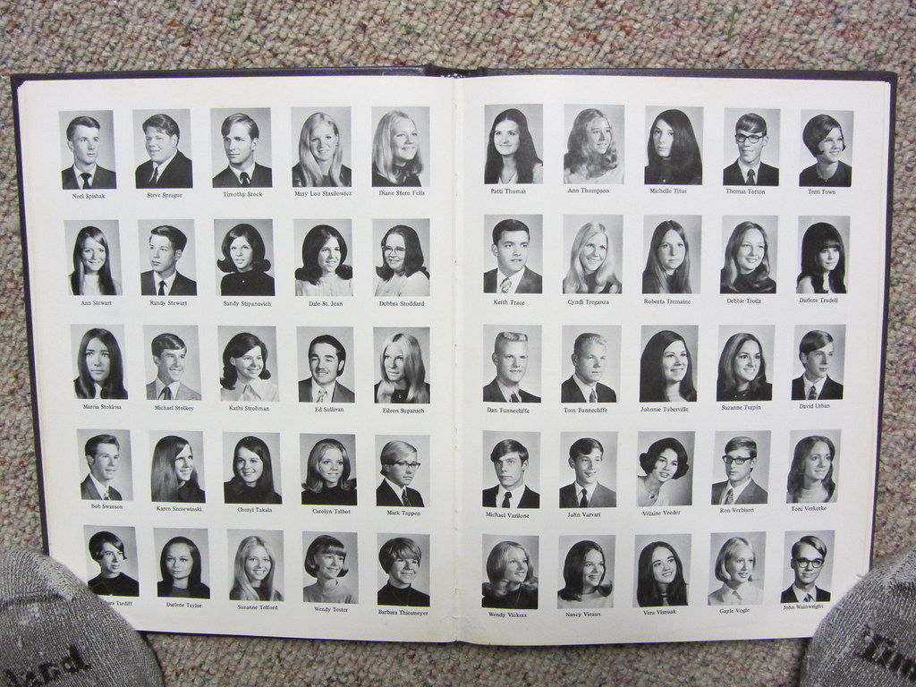 IMG_6987 redford union high school yearbook page Noel Spi… Flickr