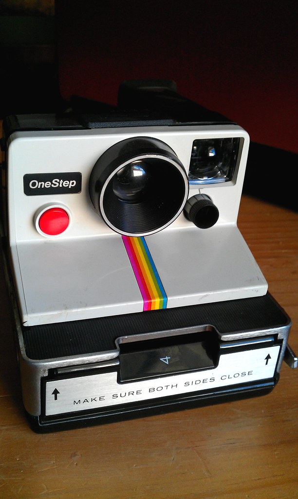 Pinhole Peelapart Rainbow Polaroid The FrankenRoid, a Pol… Flickr