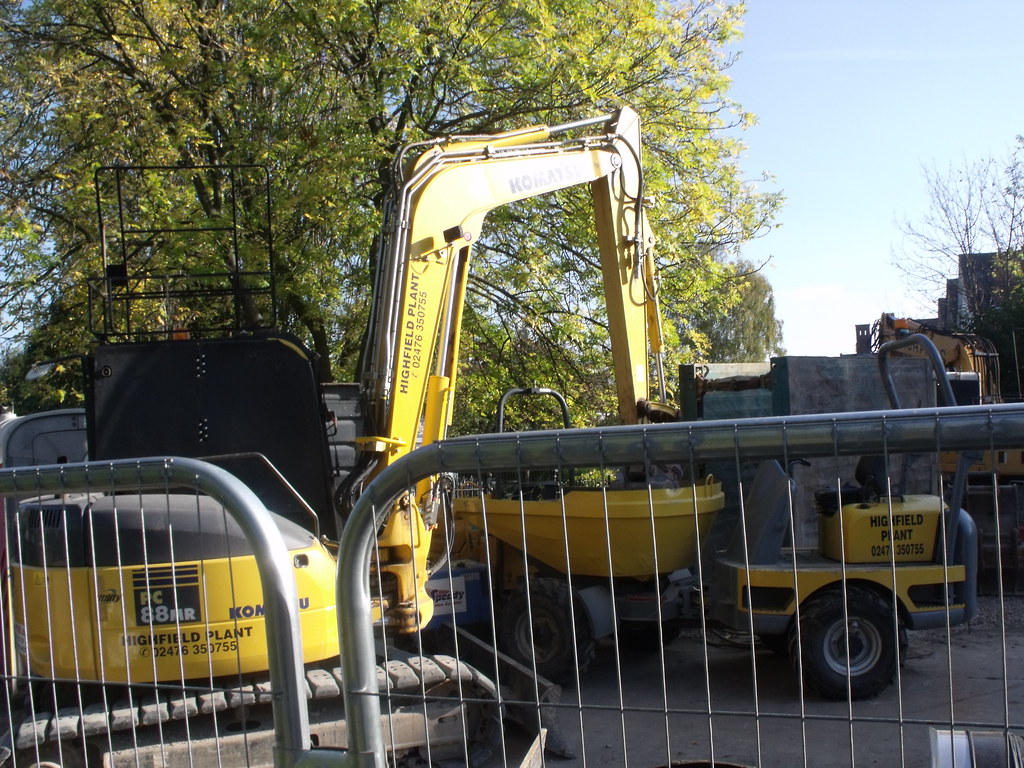 Road works on Mill Road near the Mill Bridge, Leamington S… Flickr