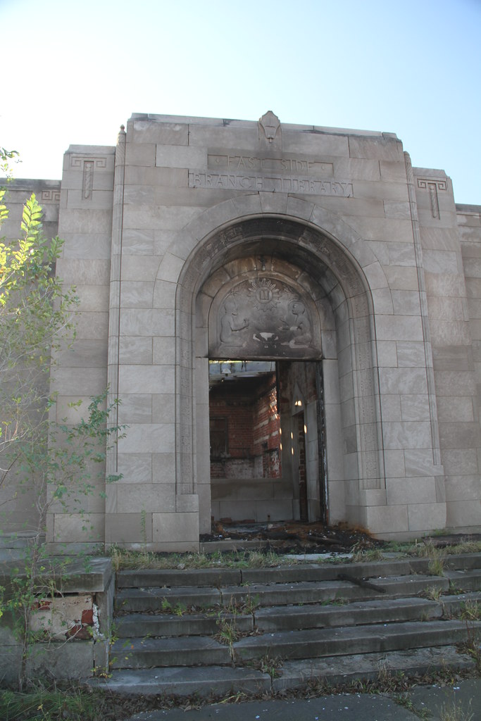 Gary IN, East Side Branch Library, Gary Indiana Bruce Wicks Flickr