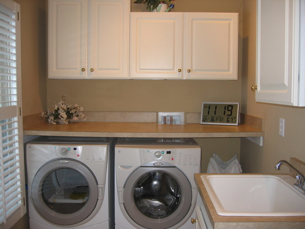 laundry room shelf and Nancy East Flickr