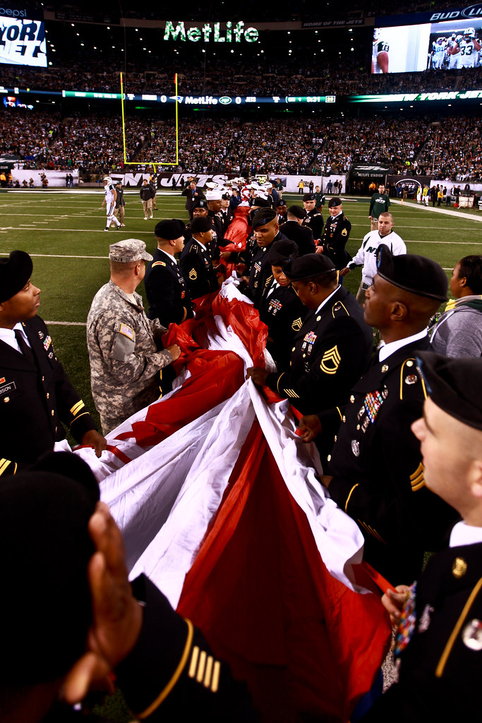 New York Jets Military Appreciation Ceremony, 2011 Flickr