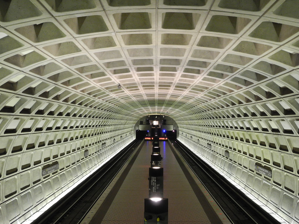 Vaunted Vault U Street station on the Washington Metro. Matt